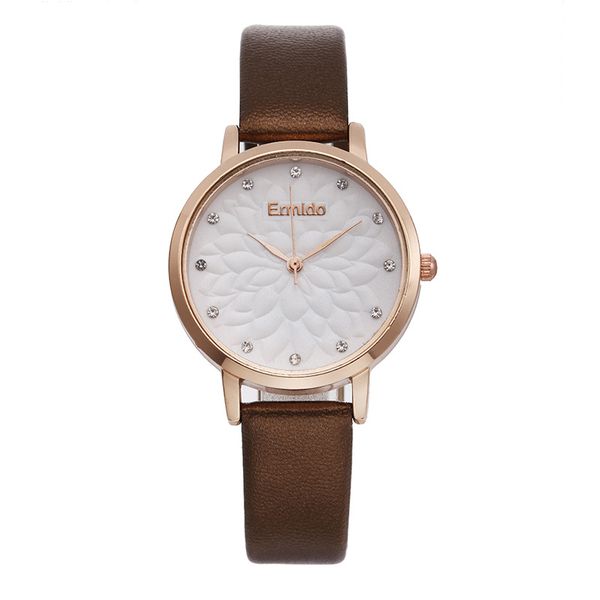 elegant watches for ladies casual designers simple 3d flower surface rhinestone belt womens quartz student female watch business outdoor wr, Slivery;brown
elegant watches for ladies casual designers simple 3d flower surface rhinestone belt womens quartz student female watch business outdoor wr, Slivery;brown