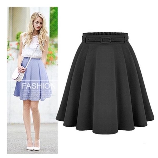 women's casual medium knee-length skirts retro stylish female high waist ball gown skirts femininas vintage women long skirt 210401, Black
women's casual medium knee-length skirts retro stylish female high waist ball gown skirts femininas vintage women long skirt 210401, Black