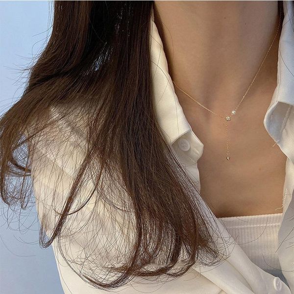 chokers simple kpop pearl crystal charm pendant necklace gold color chain choker women fashion jewelry 2021 collar, Golden;silver
chokers simple kpop pearl crystal charm pendant necklace gold color chain choker women fashion jewelry 2021 collar, Golden;silver