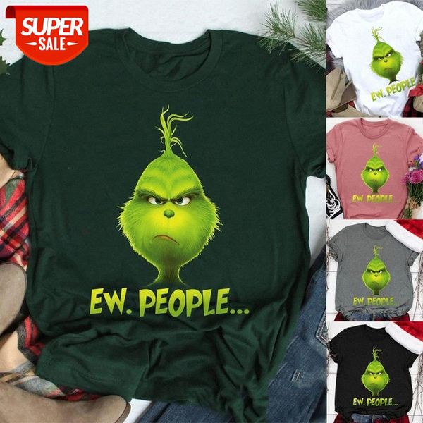 ladies girls t-shirt fashion short sleeve ew men grinch print fun loose #0s66, White
ladies girls t-shirt fashion short sleeve ew men grinch print fun loose #0s66, White