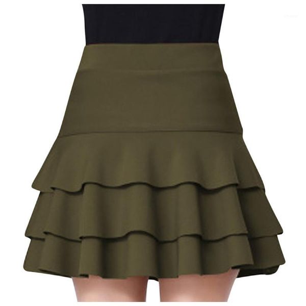 ladys elastic high waist safety pants skirt solid casual three-layer base skirts, Black
ladys elastic high waist safety pants skirt solid casual three-layer base skirts, Black