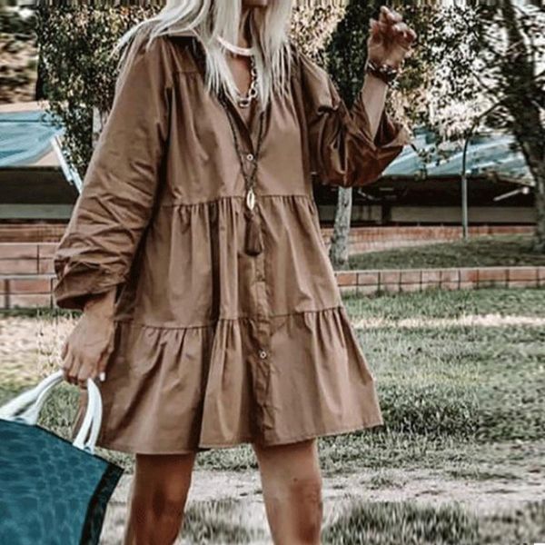 casual dresses loose khaki single breasted shirt dress women autumn long seelve mini turn down collar vintage female vestidos 2021, Black;gray
casual dresses loose khaki single breasted shirt dress women autumn long seelve mini turn down collar vintage female vestidos 2021, Black;gray