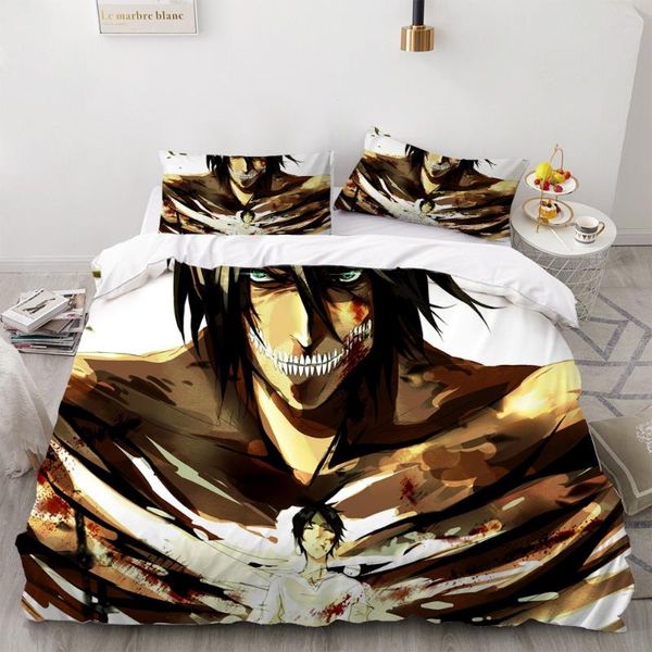 bedding sets attack on titan/attacking giant set 2/3 pieces japan anime cartoon soft duvet cover kids bed quilt
bedding sets attack on titan/attacking giant set 2/3 pieces japan anime cartoon soft duvet cover kids bed quilt