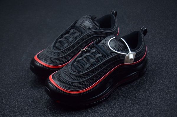 Genuine MAX97 men's and women's running shoes, black and red color matching couple outdoor sports shoelace shoe box, #1
Genuine MAX97 men's and women's running shoes, black and red color matching couple outdoor sports shoelace shoe box, #1