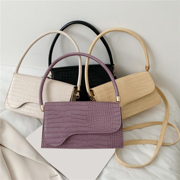 evening bags crocodile pattern women shoulder bag classic solid armpit for ladies leisure female small totes pu handbags
evening bags crocodile pattern women shoulder bag classic solid armpit for ladies leisure female small totes pu handbags