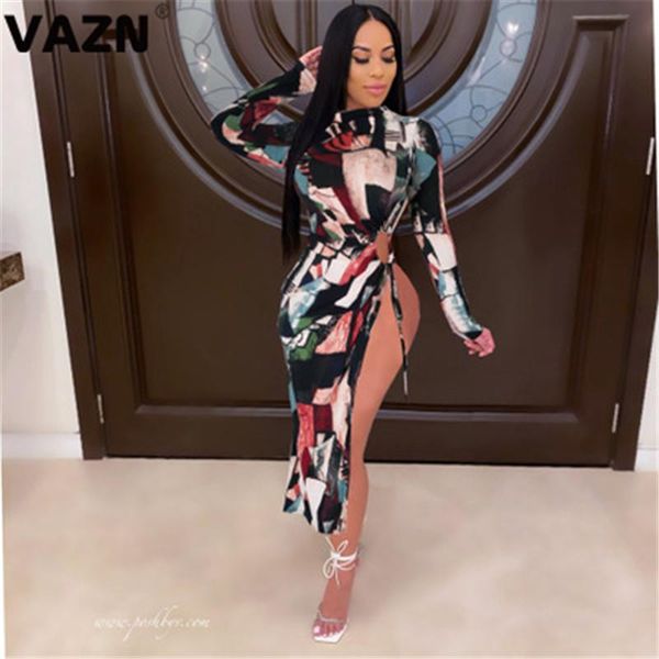 casual dresses vazn 2021 unusual retro night club elastic soft fashion turtleneck full sleeve women high waist thin maxi dress, Black;gray
casual dresses vazn 2021 unusual retro night club elastic soft fashion turtleneck full sleeve women high waist thin maxi dress, Black;gray