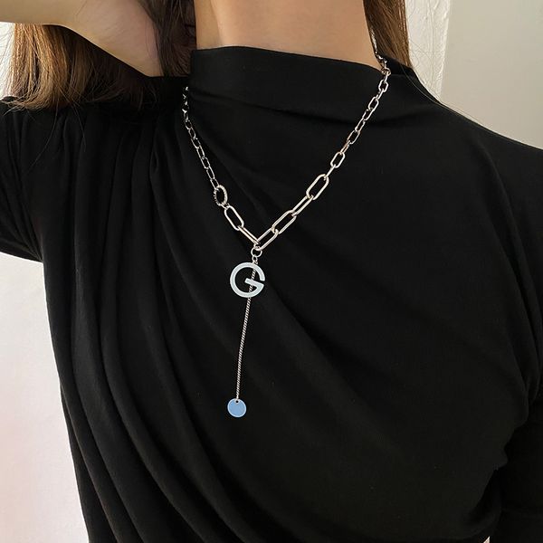 xianlan239 necklace female niche design feeling light luxury ins cold wind contracted temperament of restoring ancient ways neckla, Silver
xianlan239 necklace female niche design feeling light luxury ins cold wind contracted temperament of restoring ancient ways neckla, Silver