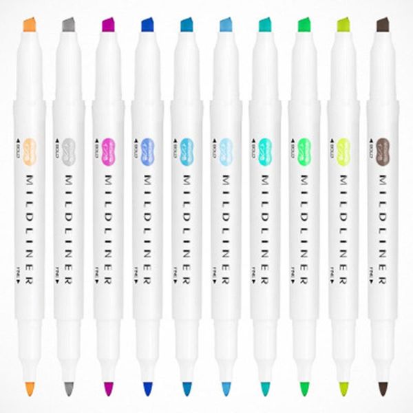 highlighters k&kbook 5 colors/set japanese zebra mild liner pens drawing marker pen double headed fluorescent arte mark highlighter, Black;red
highlighters k&kbook 5 colors/set japanese zebra mild liner pens drawing marker pen double headed fluorescent arte mark highlighter, Black;red