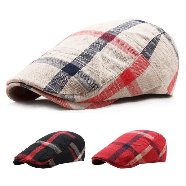 berets summer men women casual hat adjustable gorras male female retro artist painter golf driving cabbie unisex, Blue;gray
berets summer men women casual hat adjustable gorras male female retro artist painter golf driving cabbie unisex, Blue;gray