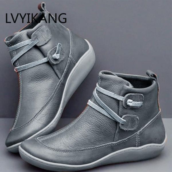 boots ankle for women vintage leather short botas mujer winter waterproof shoes round toe botines 2021, Black
boots ankle for women vintage leather short botas mujer winter waterproof shoes round toe botines 2021, Black