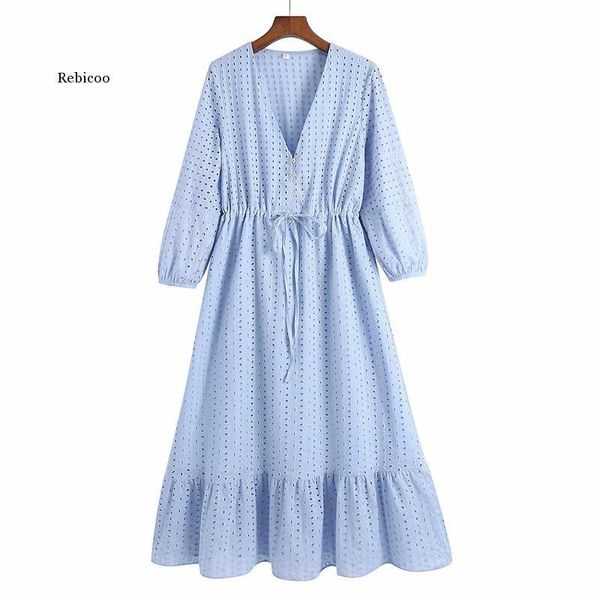 casual dresses women summer v-neck dress 3/4 sleeve buttons bow tie slim female elegant party a-line clothes vestidos, Black;gray
casual dresses women summer v-neck dress 3/4 sleeve buttons bow tie slim female elegant party a-line clothes vestidos, Black;gray