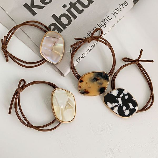 acetate leopard scrunchies women retro irregular geometric elastic hair band rope headwear fashion hair accessories, Slivery;white
acetate leopard scrunchies women retro irregular geometric elastic hair band rope headwear fashion hair accessories, Slivery;white