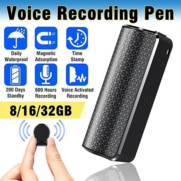8/16/32gb q70 digital audio voice recorder mp3 player long standby magnetic activated mini recording pen built-in hd mic
8/16/32gb q70 digital audio voice recorder mp3 player long standby magnetic activated mini recording pen built-in hd mic