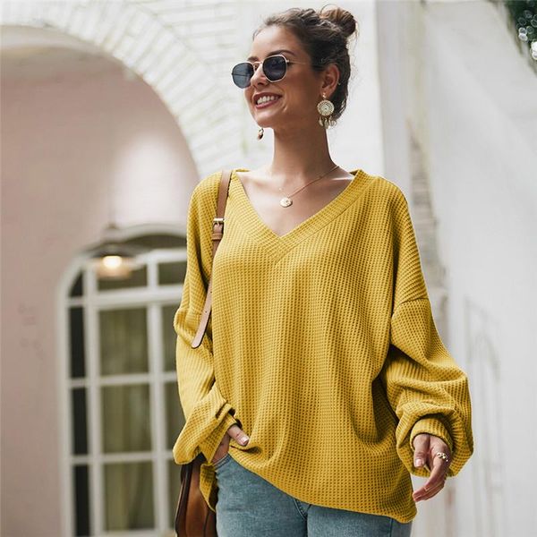 women's sweaters autumn winter v neck knitted pullovers sweater women casual solid full sleeve 2021, White;black
women's sweaters autumn winter v neck knitted pullovers sweater women casual solid full sleeve 2021, White;black