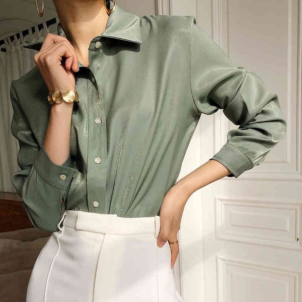 autumn fashion button up satin silk shirt vintage blouse women white lady long sleeves female loose street shirts 101b 210420
autumn fashion button up satin silk shirt vintage blouse women white lady long sleeves female loose street shirts 101b 210420