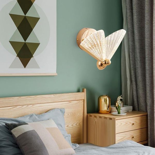wall lamp 2021 bedroom bedside living room corridor aisle background modern minimalist butterfly
wall lamp 2021 bedroom bedside living room corridor aisle background modern minimalist butterfly