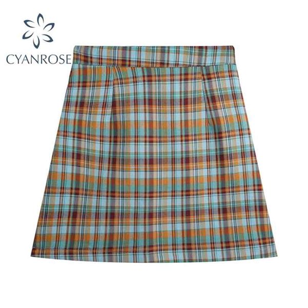 retro student plaid crop skirts preppy style women's sweet clothes high waist a-line egirl aesthetic stylish short buttoms 210515, Black
retro student plaid crop skirts preppy style women's sweet clothes high waist a-line egirl aesthetic stylish short buttoms 210515, Black