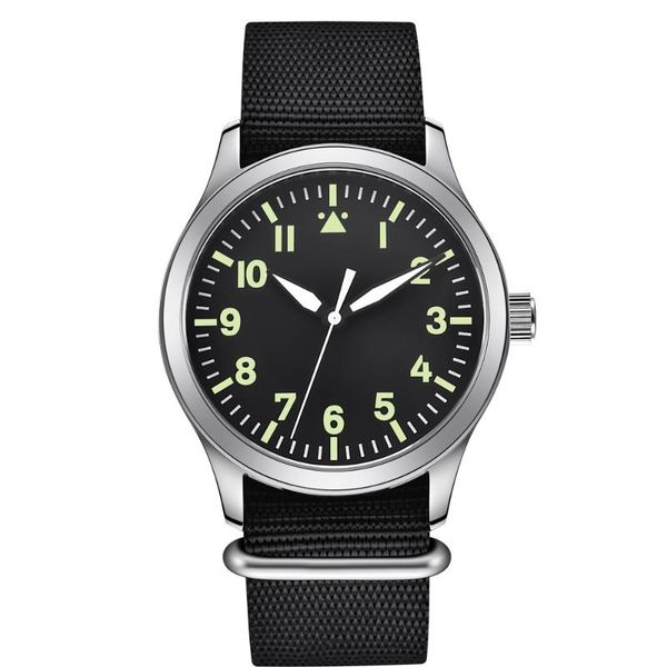 wristwatches 42mm mens automatic watch miyota seagull military super luminous waterproof nylon belt ss mechanical wristwatch brand luxur, Slivery;brown
wristwatches 42mm mens automatic watch miyota seagull military super luminous waterproof nylon belt ss mechanical wristwatch brand luxur, Slivery;brown