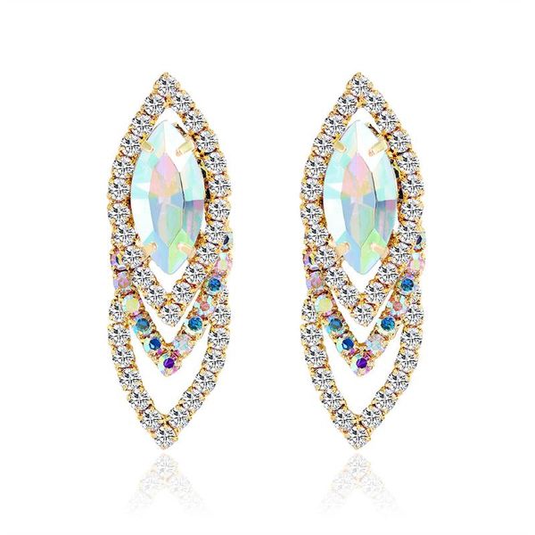 stud european and american personality exaggerated earrings alloy claw chain crystal ladies, Golden;silver
stud european and american personality exaggerated earrings alloy claw chain crystal ladies, Golden;silver
