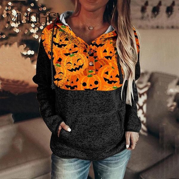 women's hoodies & sweatshirts fashion womens halloween loose casual drawstring pocket pullover long sleeve 2021 autumn winter, Black
women's hoodies & sweatshirts fashion womens halloween loose casual drawstring pocket pullover long sleeve 2021 autumn winter, Black