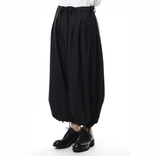27-44 2021 men's clothing hair stylist gd fashion broad leg straight tube rope pulling ninth pants plus size costumes, Black
27-44 2021 men's clothing hair stylist gd fashion broad leg straight tube rope pulling ninth pants plus size costumes, Black