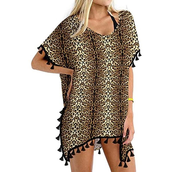 mujer biquini women's trim kaftan chiffon tassels swimwear beach loose bikini cover up stroje kapielowe damskie, White;black 
mujer biquini women's trim kaftan chiffon tassels swimwear beach loose bikini cover up stroje kapielowe damskie, White;black