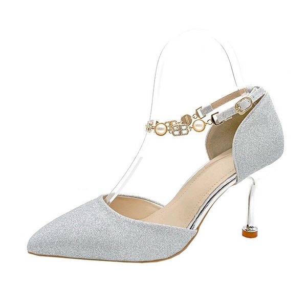 dress shoes 2021 high heels fairy style stiletto temperament female pointed toe buckle beaded side hollow sandals, Black
dress shoes 2021 high heels fairy style stiletto temperament female pointed toe buckle beaded side hollow sandals, Black