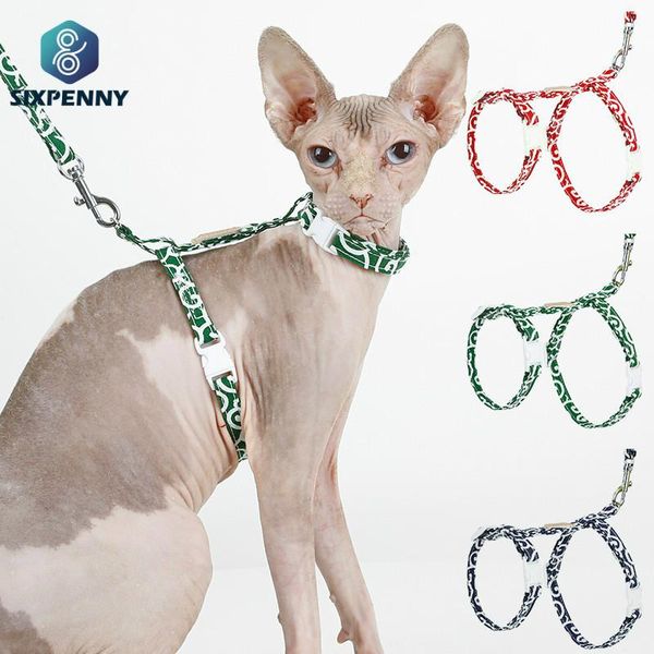 cat collars & leads sixpenny kitten collar simple fashionable printed rope outside traction
cat collars & leads sixpenny kitten collar simple fashionable printed rope outside traction