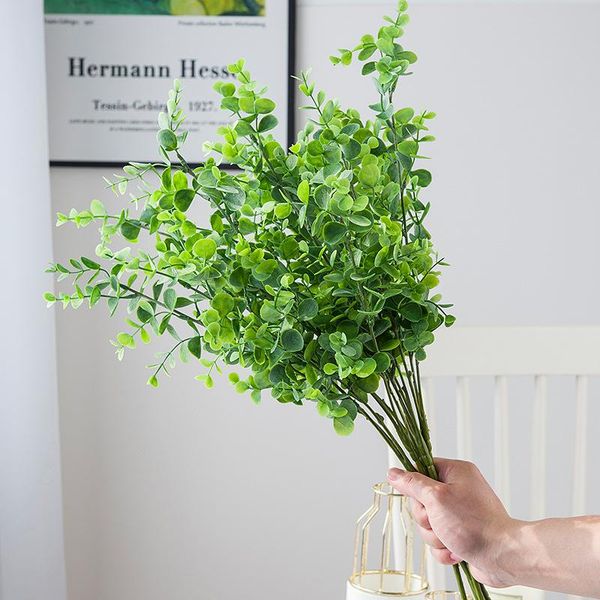 decorative flowers & wreaths green artificial eucalyptus leaf branch plastic plants garden home office decor diy bridal bouquet wreath
decorative flowers & wreaths green artificial eucalyptus leaf branch plastic plants garden home office decor diy bridal bouquet wreath