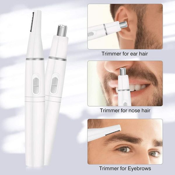 electric nose & ear trimmers 2 in 1 hair trimmer for men and professional painless eyebrow facial removal razor
electric nose & ear trimmers 2 in 1 hair trimmer for men and professional painless eyebrow facial removal razor