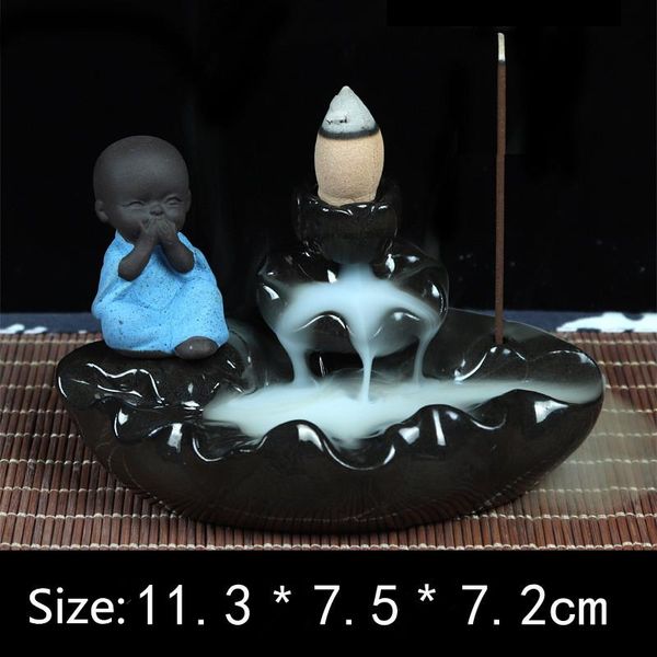 fragrance lamps 1pcs incense stick burner creative home decor the little monk cute censer backflow cones use in teahouse
fragrance lamps 1pcs incense stick burner creative home decor the little monk cute censer backflow cones use in teahouse