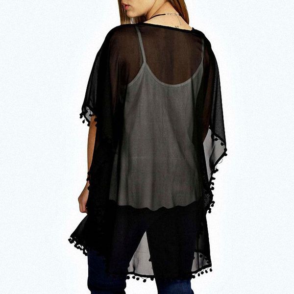 women's blouses & shirts chiffon tassel shawl kimono cardigan blusa feminina 2021 women casual moon print blouse summer jackets, White
women's blouses & shirts chiffon tassel shawl kimono cardigan blusa feminina 2021 women casual moon print blouse summer jackets, White