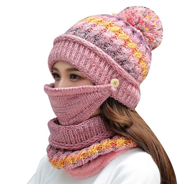 3-piece set ladies autumn and winter all-match warm knitted hat, outdoor sports ski beanie, biking ear protection hat hats, Black;white
3-piece set ladies autumn and winter all-match warm knitted hat, outdoor sports ski beanie, biking ear protection hat hats, Black;white