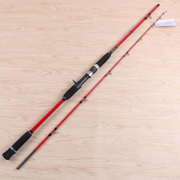 boat fishing rods 2 section 2.1/2.4/2.7m carbon rod 60# casting lure weight 100-200g trolling
boat fishing rods 2 section 2.1/2.4/2.7m carbon rod 60# casting lure weight 100-200g trolling
