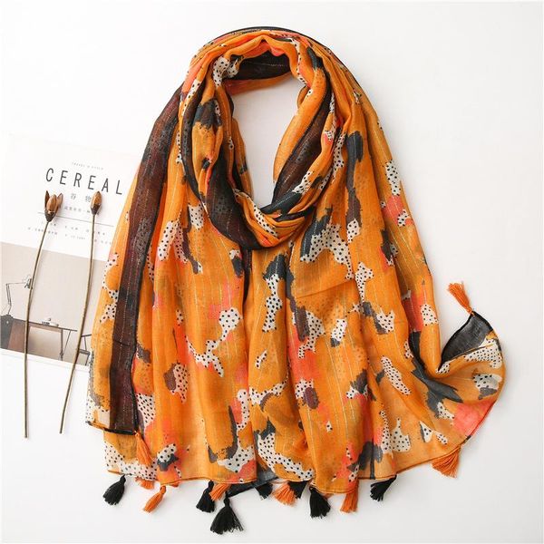 scarves 2021 spring women cotton scarf print large pashmina shawls warm foulard bandana tassel hair band snood hijab accessories, Blue;gray
scarves 2021 spring women cotton scarf print large pashmina shawls warm foulard bandana tassel hair band snood hijab accessories, Blue;gray