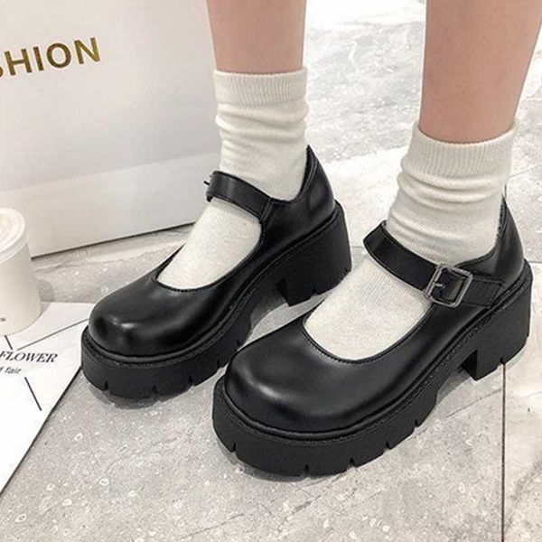 dress shoes fashion japanese lolita single female mary jane women's retro high-heeled thick-soled student small leather, Black
dress shoes fashion japanese lolita single female mary jane women's retro high-heeled thick-soled student small leather, Black