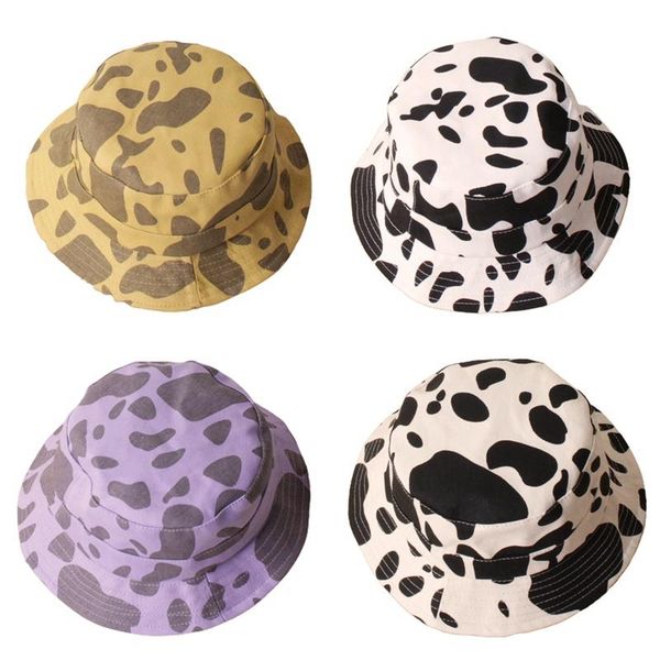 cow pattern children's hat girls boys fisherman basin leopard print fashion caps & hats, Yellow
cow pattern children's hat girls boys fisherman basin leopard print fashion caps & hats, Yellow