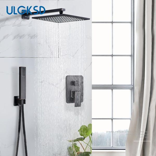 black bronze concealed shower sets mixer tap faucets set bath rainfall head waterfall rotate tub spout kit bathroom
black bronze concealed shower sets mixer tap faucets set bath rainfall head waterfall rotate tub spout kit bathroom