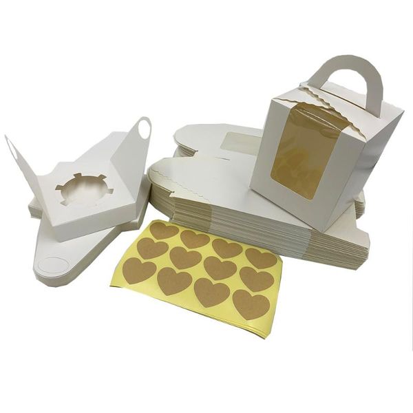 gift wrap cupcake boxes 50 pcs single carrier with window insert handle cake holders stickers for party wedding candy
gift wrap cupcake boxes 50 pcs single carrier with window insert handle cake holders stickers for party wedding candy