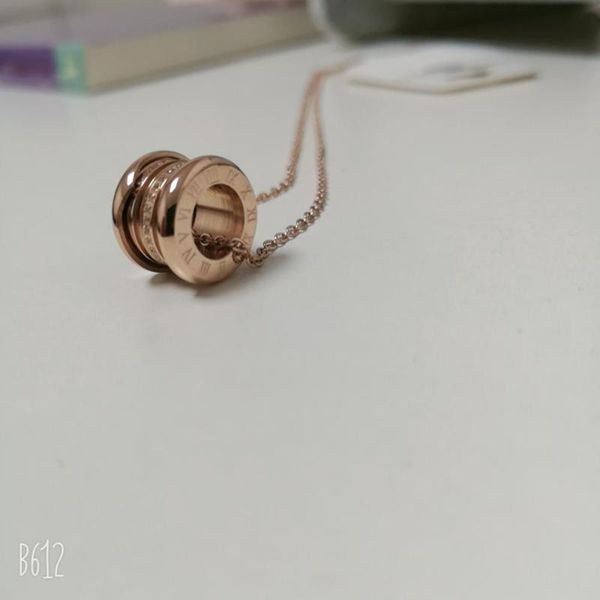 pendant necklaces rose gold cubic zirconia screw spring pendants necklace titanium steel brand roman numeral omen jewelry, Silver
pendant necklaces rose gold cubic zirconia screw spring pendants necklace titanium steel brand roman numeral omen jewelry, Silver