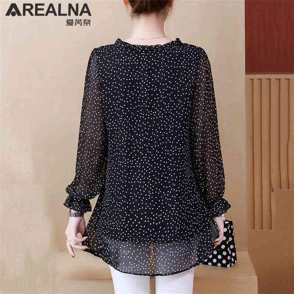 kimono plus size 5xl chiffon polka dot blouse women long sleeve clothing korean fashion 2021 front tie womens tunic shirt, White
kimono plus size 5xl chiffon polka dot blouse women long sleeve clothing korean fashion 2021 front tie womens tunic shirt, White