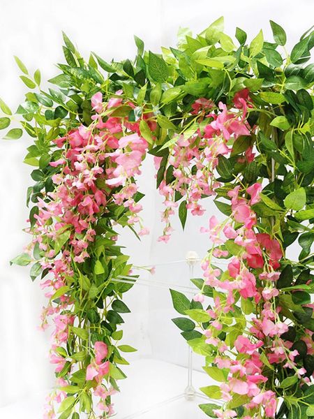 decorative flowers & wreaths 2m wisteria artificial vine garland wedding party arch decoration fake plants foliage rattan trailing faux ivy
decorative flowers & wreaths 2m wisteria artificial vine garland wedding party arch decoration fake plants foliage rattan trailing faux ivy