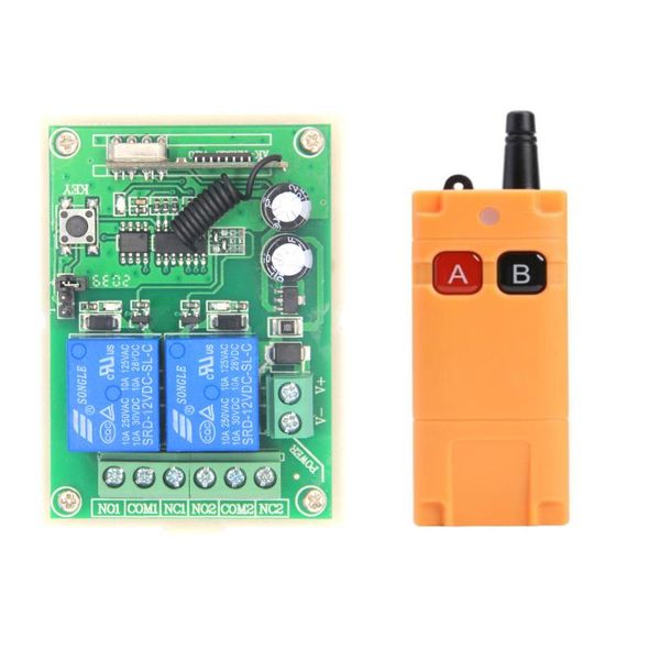 smart home control 12v 2 channel wireless remote switch 1500m high range waterproof industrial dust-proof
smart home control 12v 2 channel wireless remote switch 1500m high range waterproof industrial dust-proof