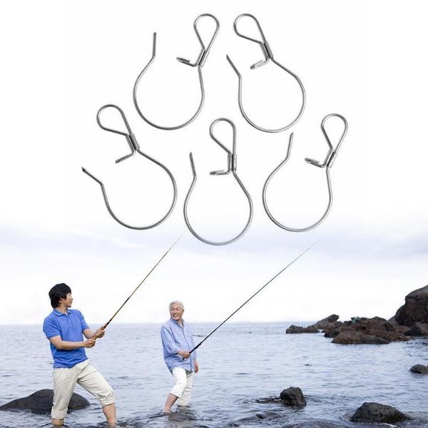 5pcs/pack fishing stringer tackle for accessories lock buckle steel live fish belt hooks
5pcs/pack fishing stringer tackle for accessories lock buckle steel live fish belt hooks