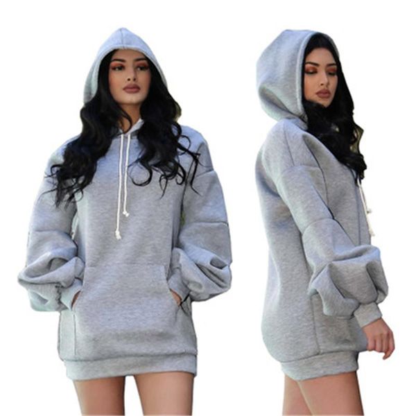 women's hoodies & sweatshirts 2021 autumn and winter fashion explosion models long-sleeved large size loose lantern sleeve sweatshirt g, Black
women's hoodies & sweatshirts 2021 autumn and winter fashion explosion models long-sleeved large size loose lantern sleeve sweatshirt g, Black