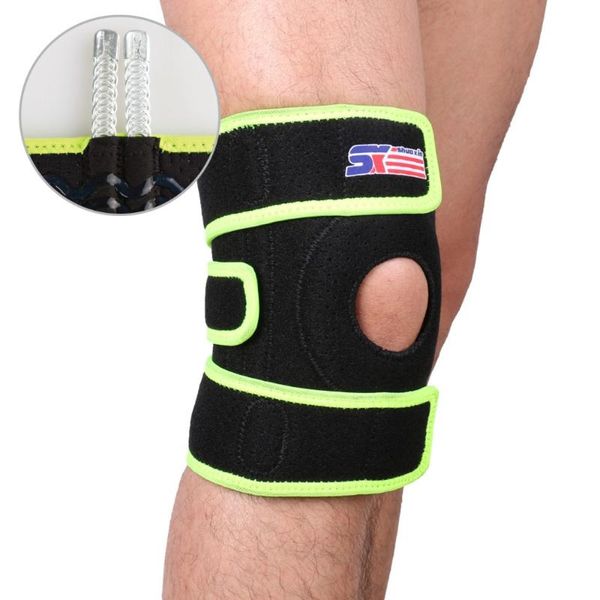 adjustable sports leg knee support brace wrap protector pads sleeve cap 2/4 spring bar, - green black elbow, Black;gray
adjustable sports leg knee support brace wrap protector pads sleeve cap 2/4 spring bar, - green black elbow, Black;gray