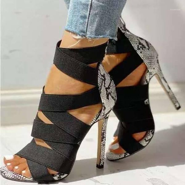 dress shoes sandalias mujer 2021 women's ladies pumps fashion bandage patchwork mixed colors snake high heels sandals casual size37~431, Black
dress shoes sandalias mujer 2021 women's ladies pumps fashion bandage patchwork mixed colors snake high heels sandals casual size37~431, Black