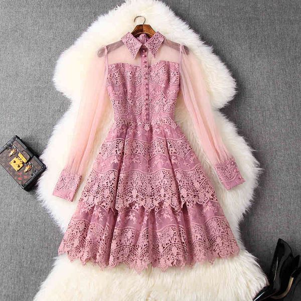 casual dresses new european and american women's dresses for spring long sleeve lapel hollow out the embroidery fashion purple dress bv, Black;gray
casual dresses new european and american women's dresses for spring long sleeve lapel hollow out the embroidery fashion purple dress bv, Black;gray