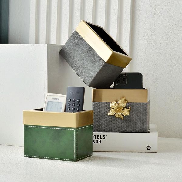 tissue boxes & napkins leather tv remote control storage box nordic luxury living room home multi-function creative coffee table simple desk
tissue boxes & napkins leather tv remote control storage box nordic luxury living room home multi-function creative coffee table simple desk