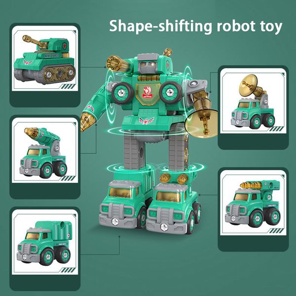children detachable engineering car set screw assembly toy puzzle assembly robot toys car disassembly gifts for boys and girls
children detachable engineering car set screw assembly toy puzzle assembly robot toys car disassembly gifts for boys and girls